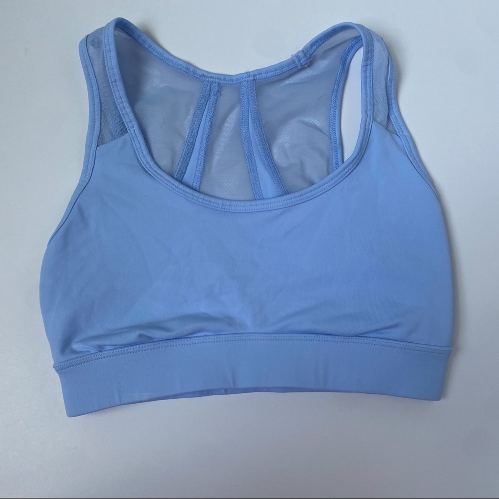 Light Blue Sports Bra